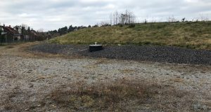 Drei Jahre nach der Fertigstellung der Sanierung ist von Wald und Sträuchern wenig auf dem Sodabuckel zu sehen.